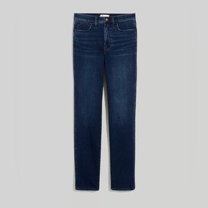 Madewell Tall High Rise Slim Straight Jeans